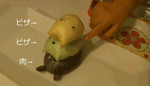 foodgif:  Steamed Totoro Buns [x] 
