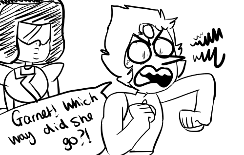 draggems:    Pearl finds out that nobody porn pictures