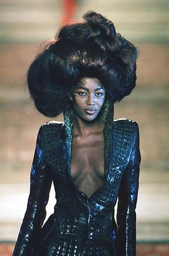 Naomi Campbell, 1997 Alexander McQueen for Givenchy