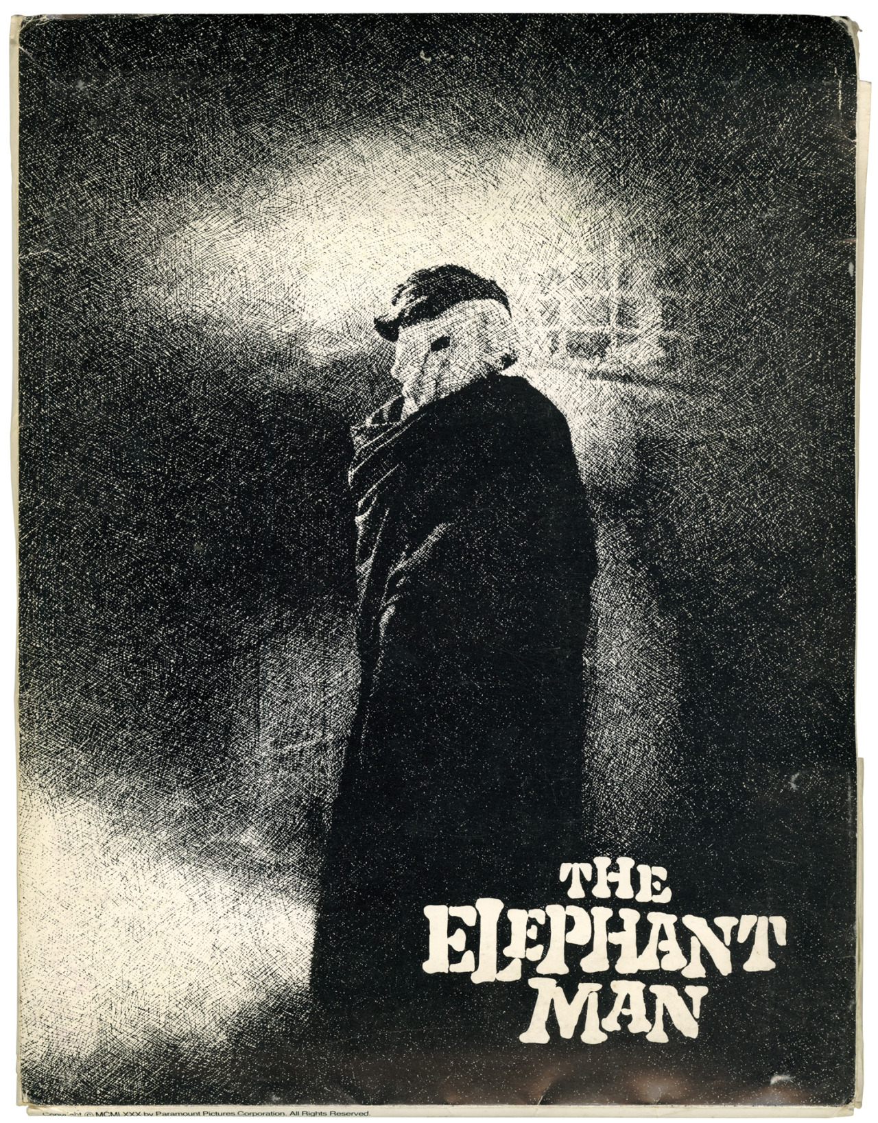 royalbks:  The Elephant Man | David Lynch | 1980 Vintage press kit for the 1980 film.