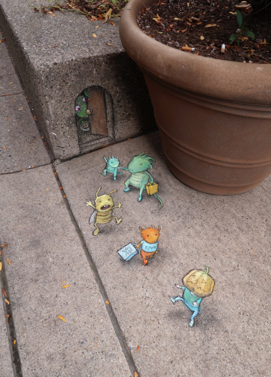 Street Art by David Zinn porn pictures