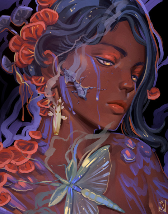 the becoming of the fairy ~ print | commissions are open!