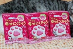 tatachandesu:   Cat paw shaped gummy  