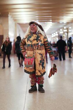 humansofnewyork:  &ldquo;The Lord told me to sew!&rdquo;