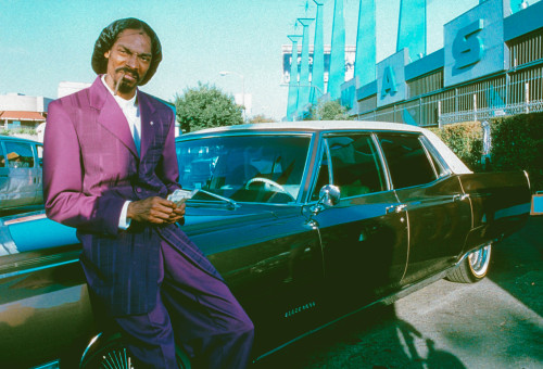 Snoop Dogg photographed by Lynn Alston during the filming of “The Wash” in Los Angeles, 