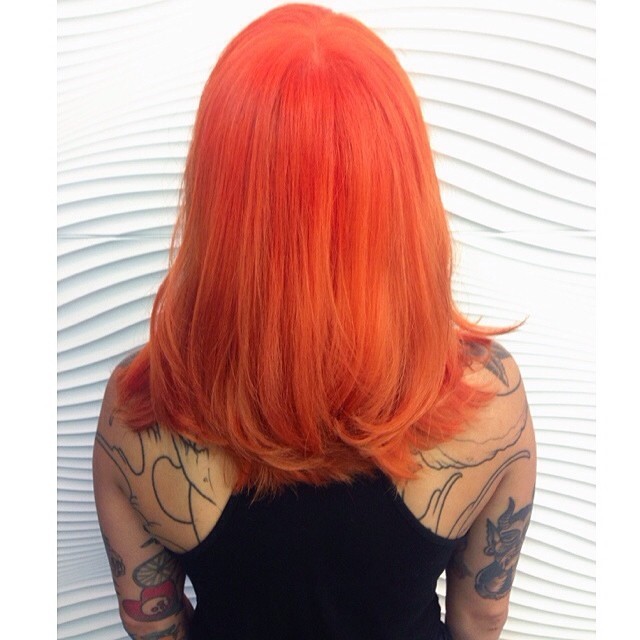 slowlorrris:  @dominafortuna the hair wizard. (at BombHair) 