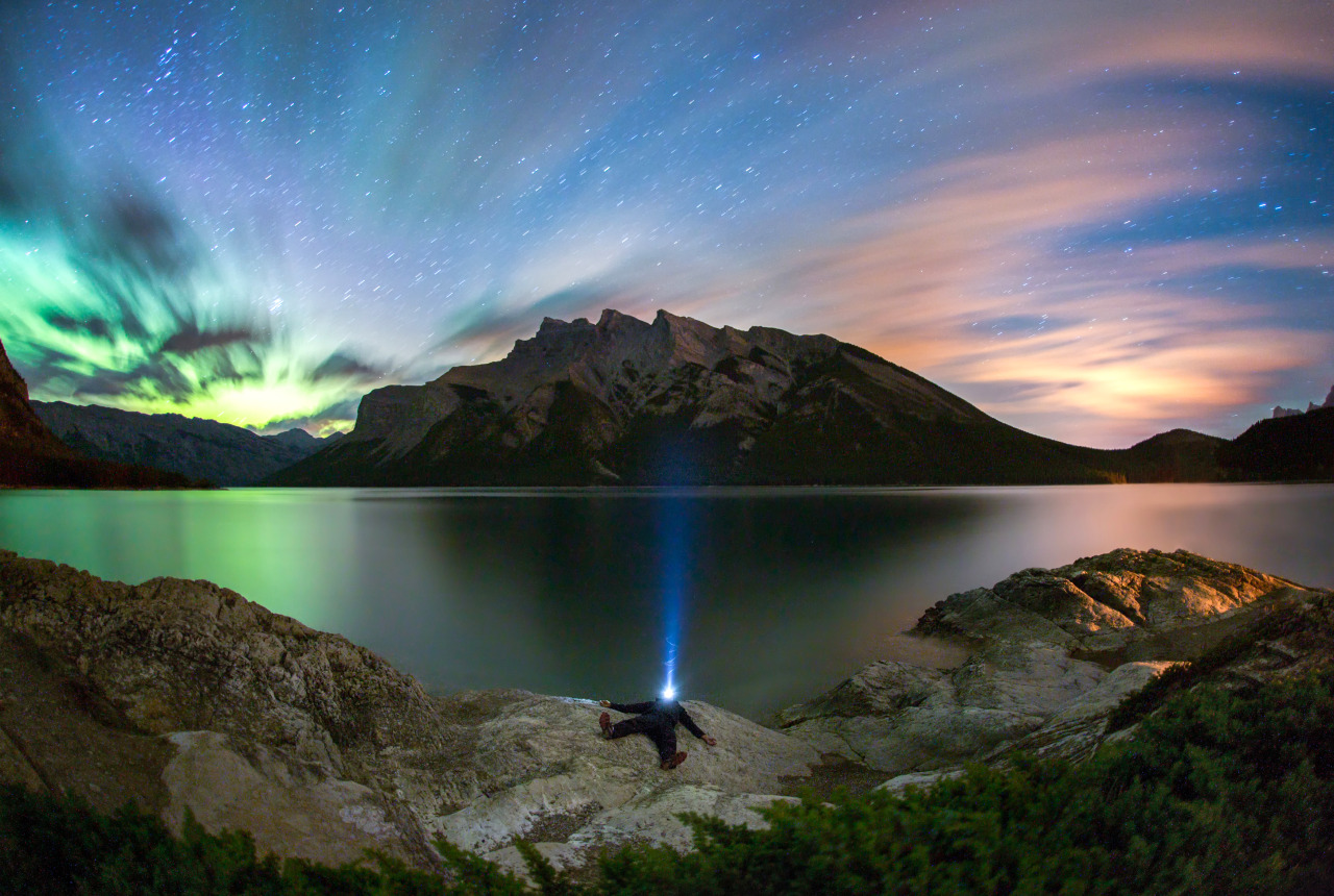 nubbsgalore:  self portratis by paul zizka in banff national park