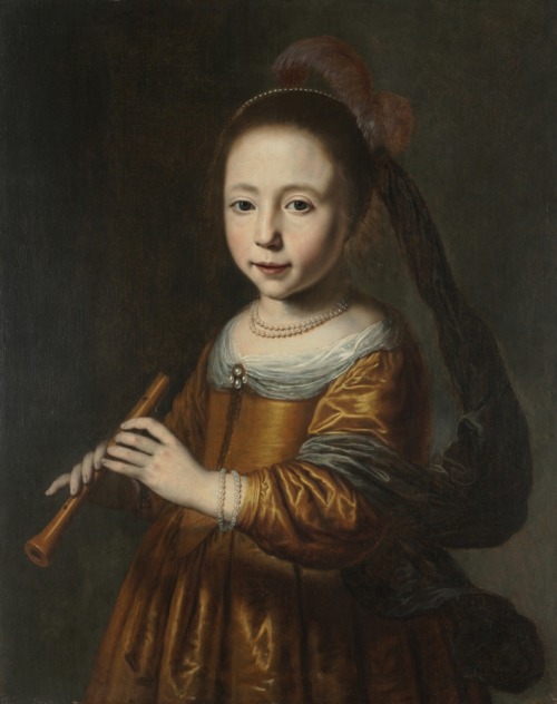 cma-european-art: Portrait of Elizabeth Spiegel, Dirck Dircksz. Santvoort, 1639, Cleveland Museum of