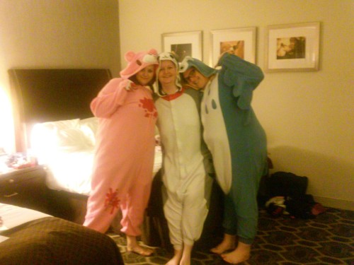 Hotel Room Kigurumi Party At Tokyo In Tulsa! With Ratherthansleeping, Kitaswanderings, And Khamsin.