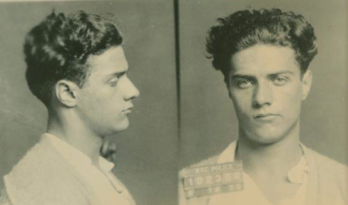 kvetchlandia:Mugshot of Abraham “Pretty “Levine, Contract Hit Man for Murder Inc,New York City      