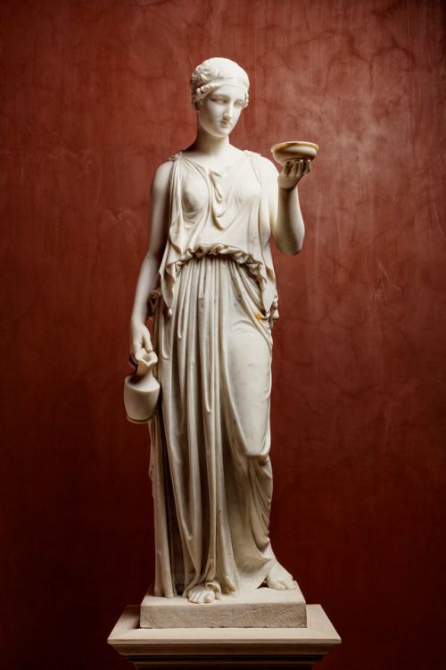 greekromangods: Hebe 1816 Bertel Thorvaldsen (1770–1844) Marble Thorvaldsens Museum ** Visit m