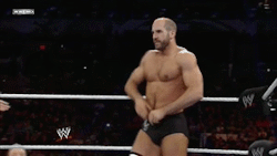 Cesaro might not be enjoying the show but I sure am! ;)