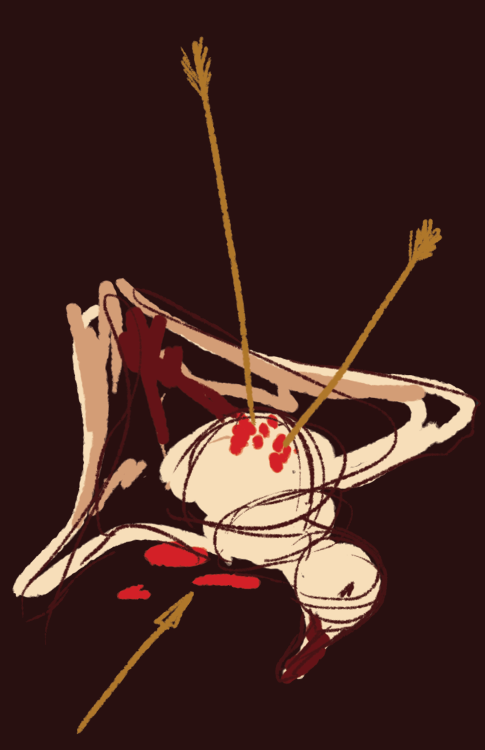 process work of that last piece we had the color scheme for the whole zine set, so that made pi