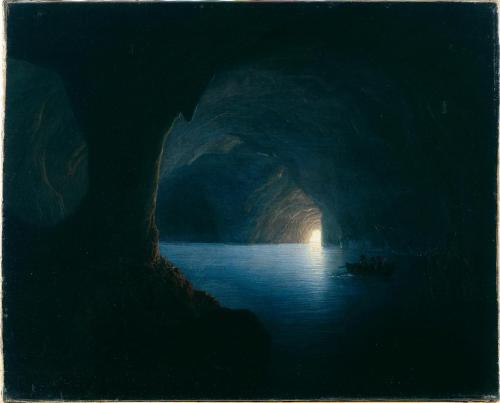 themarinevampireshop - ‘Blue Grotto’ - Jakob Alt {1835}