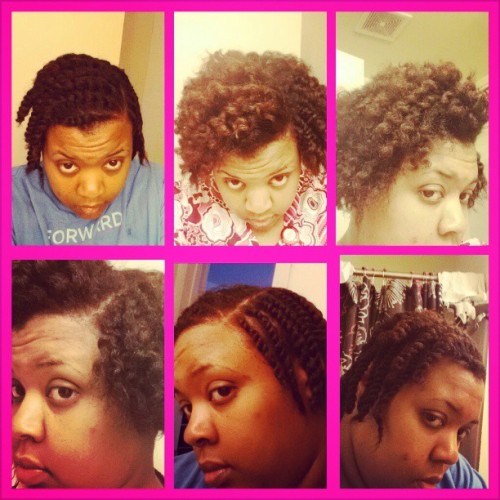 B4 & After twistout #2strandtwist #Naturalhair #naturalhairgirl #naturallust #naturalhairstyles #naturalsistasrus