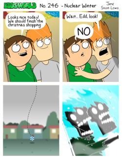 eddsworld:sNOOOOOOOOw… This comic was written and illustrated by Jamie Spicer-Lewisragenineteen.tumblr.com/youtube.com/RageNineteenRead more at www.eddsworld.co.uk  