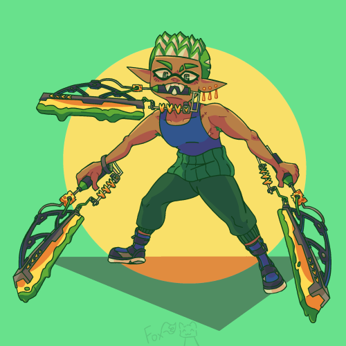 Risen From The Dead For The Splatoon Au Of A Lifetime, Hear Me Out Girlies!! I Was Enjoying My Big Run