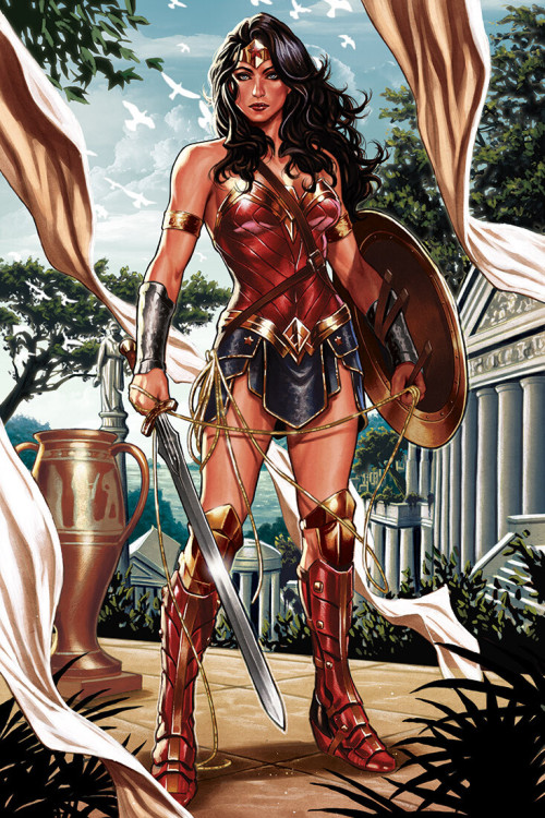  Wonder Woman CoverMark Brookshttps://www.artstation.com/artwork/8edWex 