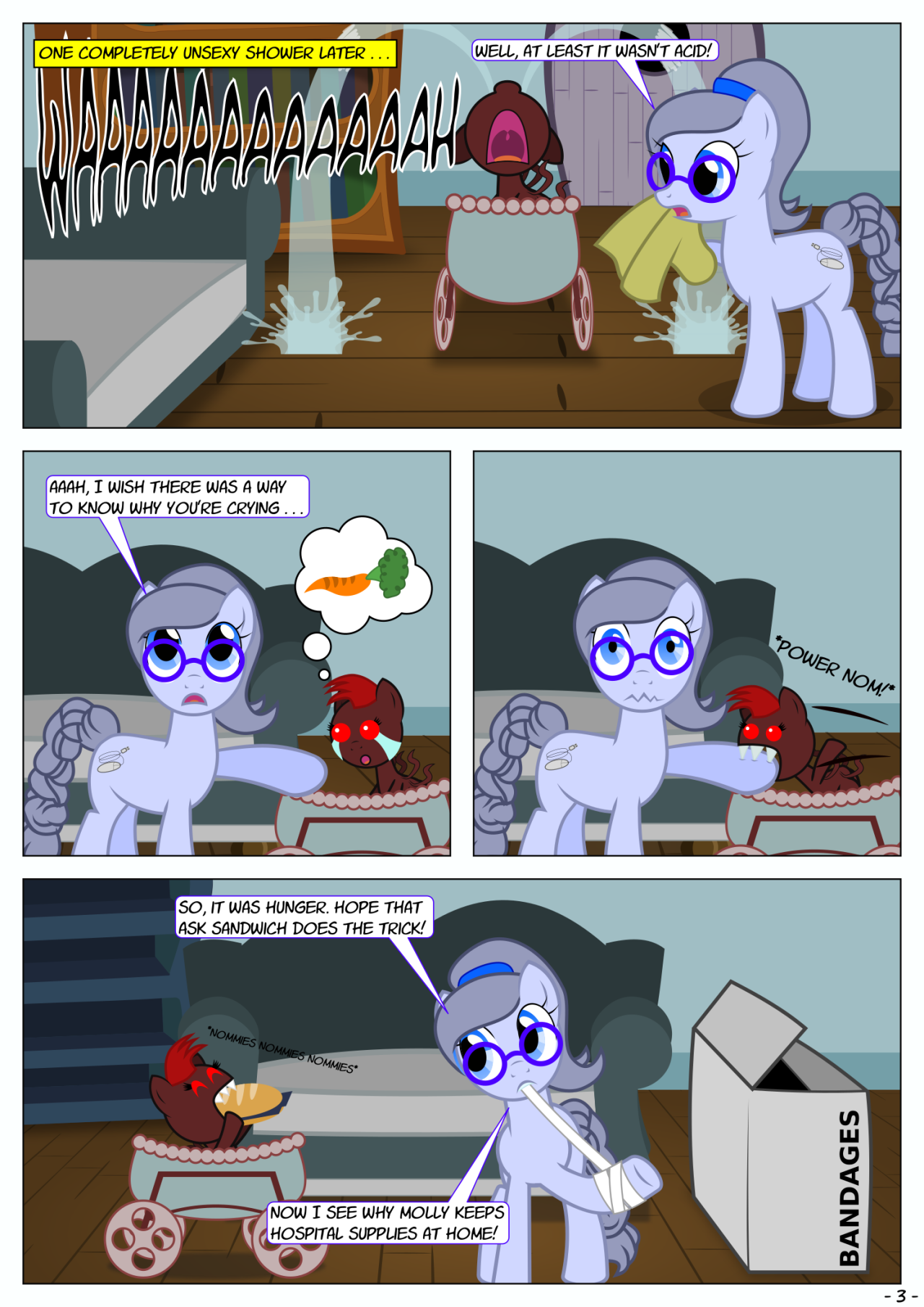 askthecookies:(Part of another commission by @doubleclickthepony ! This is why finding