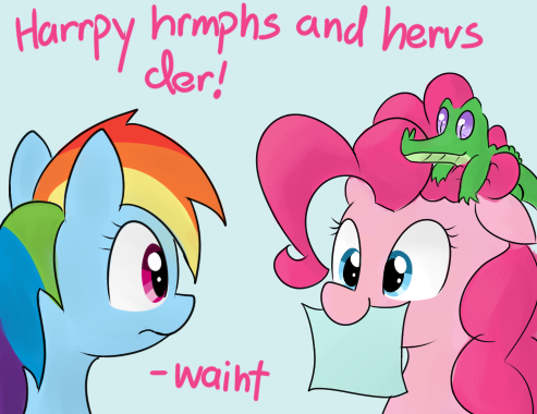 pinkiepie-replies:  Happy Hearts and Hooves Day!A bit early cause I made a small