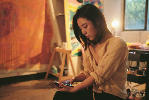 fyeahwheein - 190903 [whee in] ‘soar’ painting studio behind...