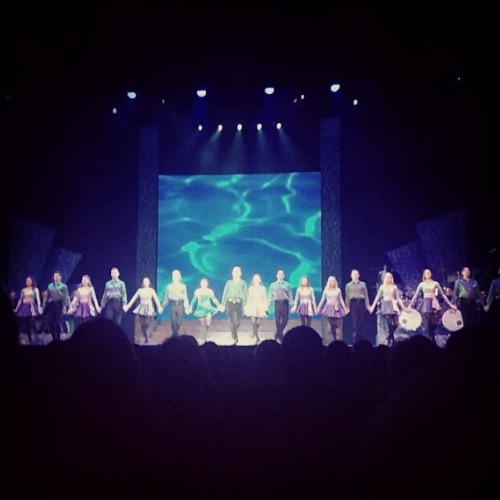 What an amazing time I had performing with #riverdance in Birmingham. Seven years touring and dancin