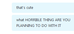 marypsue:  trading headcanons with friends like