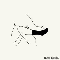 regardscoupables:  🙅🏻No socks during sex ?🙅🏻  #regardscoupables #eroticart #eroticdrawing #bringbackregardscoupables  (à Paris, France)