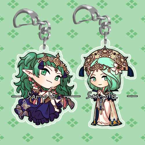 Sothis And Rhea Charms! Just Got A Couple More Designs To Draw To Finish My Fire Emblem Three Houses