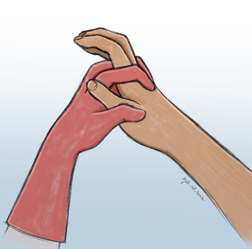 Hand Study Turned Into Vision.