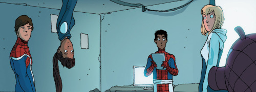 boogiemanftw: why-i-love-comics: Spider-Verse #2 (2015)written by Mike Costaart by Andre Araujo &