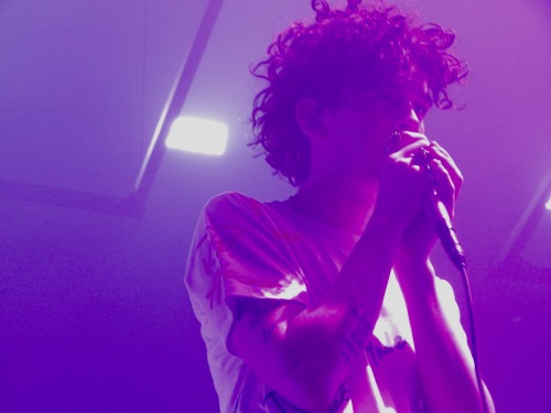 wellposhmatty:Matty Healy  - The 1975 // Cardiff, Wales - 22 December