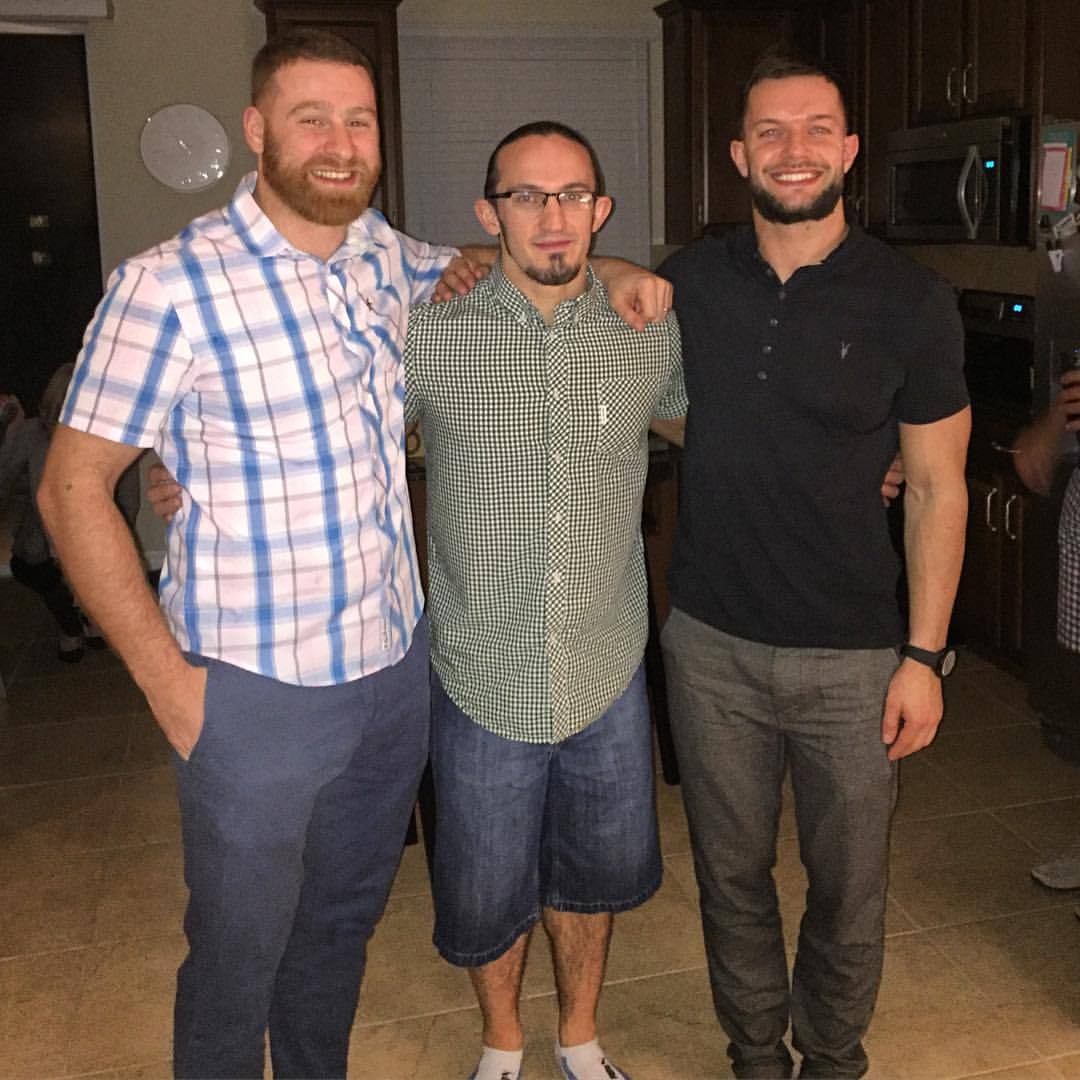 letsgo-samizayn:  Sami and Finn 👌  Source: Finn Balor IG