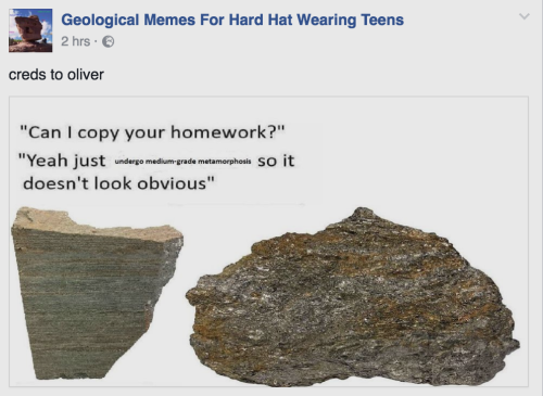 nettlewildfairy:I follow a geology memes page on facebook and it is the most incomprehensible set of