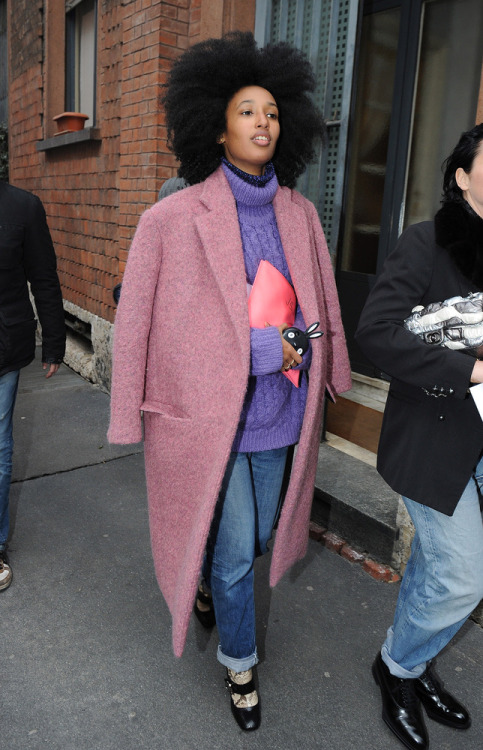 somecompany: Julia Sarr-Jamois, Senior fashion editor of i-D magazine