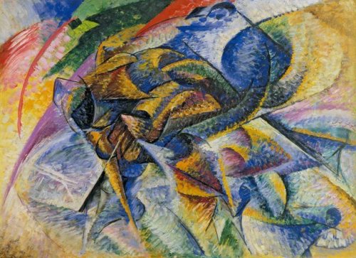 Umberto Boccioni -  Dynamism of a Cyclist (Dinamismo di un ciclista)