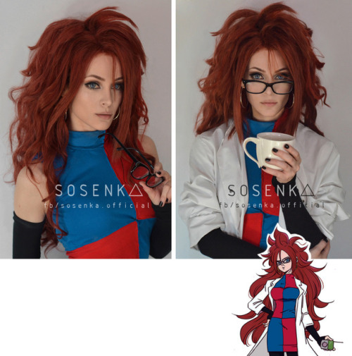 Android 21 instant cosplay (Dragon Ball FighterZ) :)Pics of her transformations soon! 