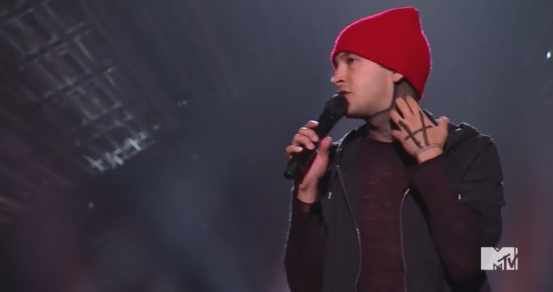 regionalatmost:  twenty one pilots at the 2015 MTV Video Music Awards