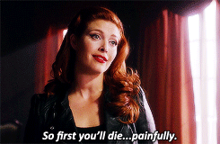 phoebewallersbridge:  favourite female villains: abaddon (supernatural) ‘And we