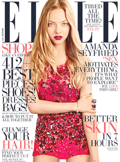 XXX  Amanda Seyfried for ELLE US (Aug 2013)  photo