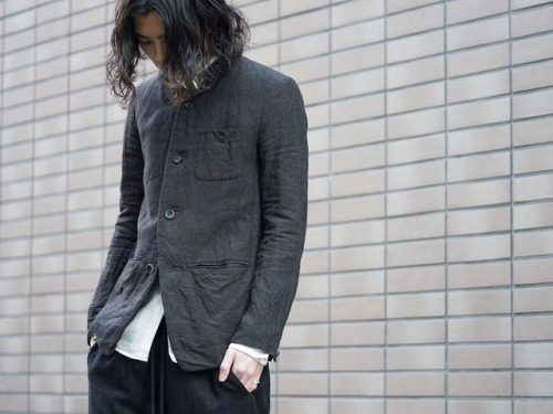  individual sentimentsJacket JK45 Linenindividual sentimentsShirt SH32 Japanese Wash/Cotton Akiha Pi