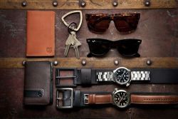 fashionforblokes:  As a guy, we don’t usually have so many accessories to choose from… So choose well, and choose quality.