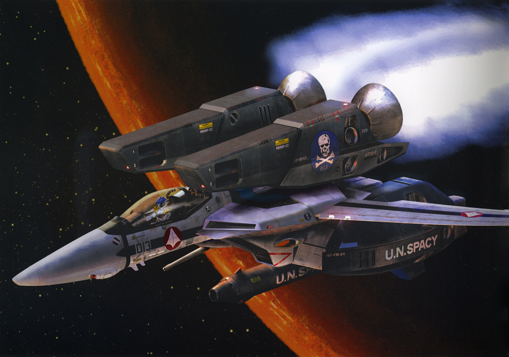 faustuszero:  Tenjin Hidetaka: Art Works of Macross – Valkyries