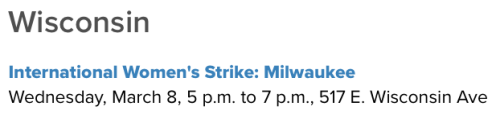 chocolatecakesandthickmilkshakes:  micdotcom:  On Wednesday, which is International Women’s Day, women across the country will take part in the national Day Without a Woman strike. Here’s a rundown of several women’s strike rallies in major cities