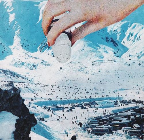 Collages by a French artist Lily Daumen Follow The Only Magic Left is Art for more 