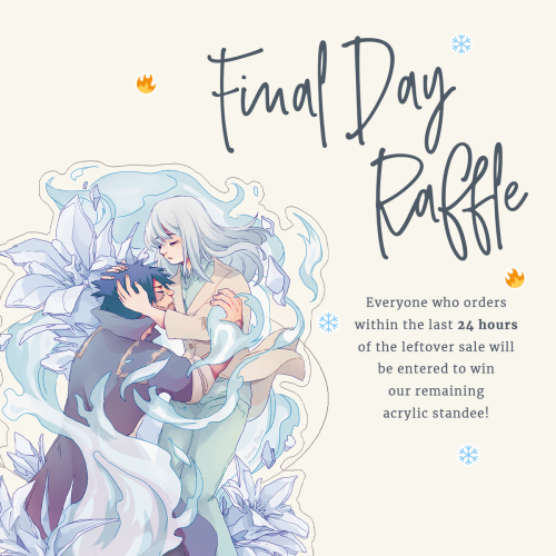 todofamzine:Today is the LAST DAY of Winter Dawn’s Leftover Sale!Missed out on your chanc