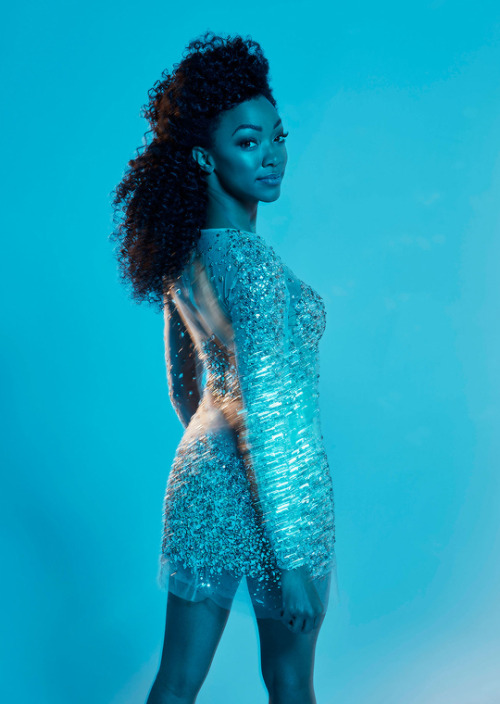 machonnes:Sonequa Martin-Green photographed by Marie H. Rainville for Watch! Magazine (x)