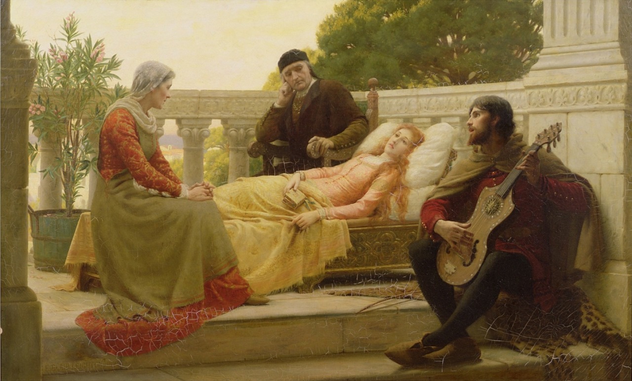 femme-de-lettres:  Large (Wikimedia)Edmund Blair Leighton painted this, How Liza