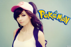 sakafai:  Pokemon White!!! Si te gusta este cosplay de Pokemon girl 