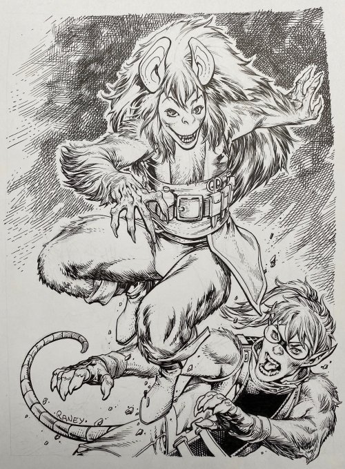 Pakrat jumping over a Pakrat by Tom Raney